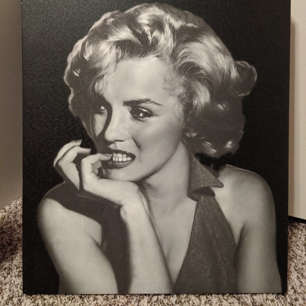 Canvas: Marilyn Monroe  15x19